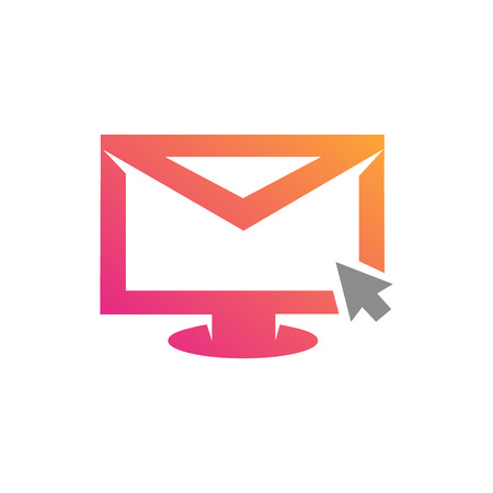 Email Marketing Monitoring symbolのイラスト素材