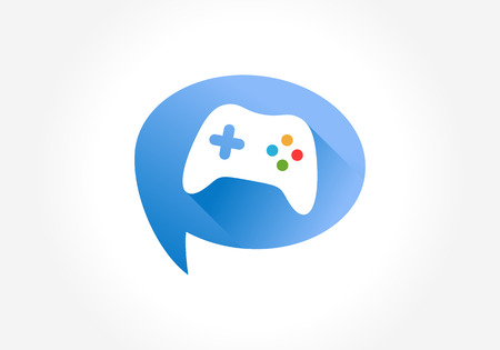 Gaming Chat and Community vector illustrationのイラスト素材