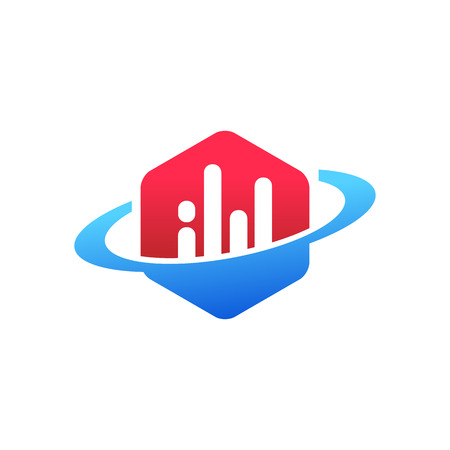 Audio wave concept, Multimedia Technology themed, Abstract Shapeのイラスト素材