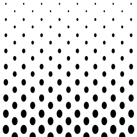 Ellipse pattern design background in Black and whiteのイラスト素材