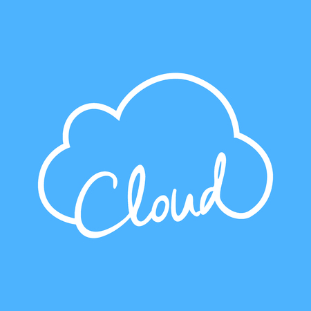 Cloud Technology Business Symbolのイラスト素材