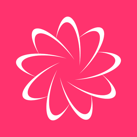 Creative Spiral, Circle, Geometric shape symbolのイラスト素材