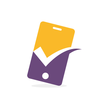 Mobile Phone Technology Business Symbol Designのイラスト素材