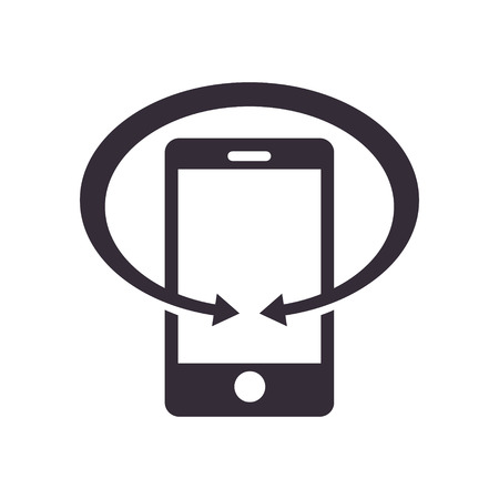 Mobile Phone Technology Business Symbol Designのイラスト素材
