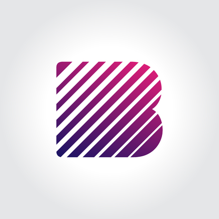 Letter B Symbol Designのイラスト素材