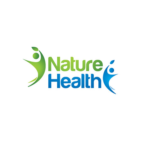 Nature People Health Logo Sign Symbol Logoのイラスト素材