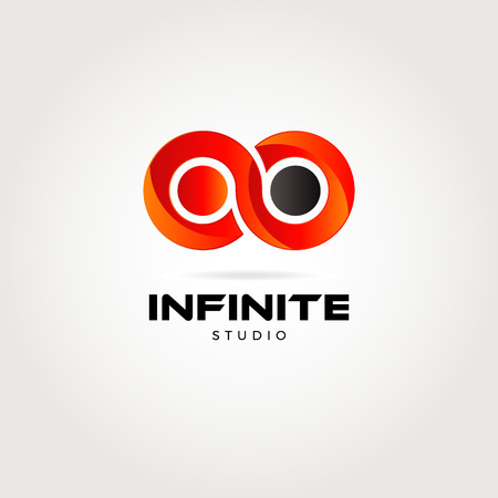 Abstract Infinite Logo Symbol Iconのイラスト素材