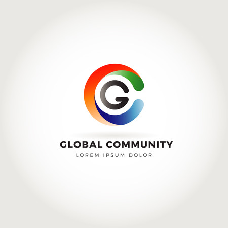 Internet Web Letter G Logoのイラスト素材
