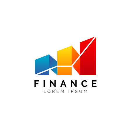 Finance Logo Business Symbol Iconのイラスト素材