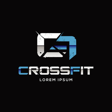 Crossfit Sport Logo Sign Symbol Iconのイラスト素材