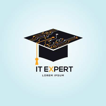 IT Expert Logo Sign Symbol Iconのイラスト素材