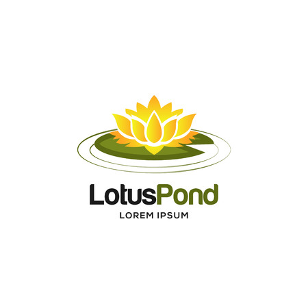 Flower Lotus Logo Sign Symbol Iconのイラスト素材
