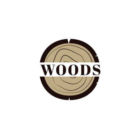 Woods Logo Sign Symbol Iconのイラスト素材