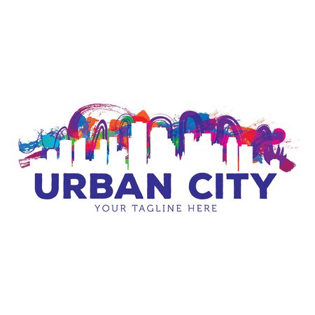 Creative Urban City Logo Templateのイラスト素材