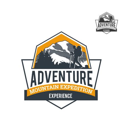 Mountain Explore Adventure Logo Templateのイラスト素材