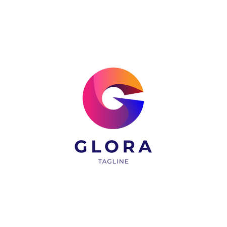 Modern Abstract G Mark Logo Design Templateのイラスト素材