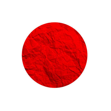 Circle background, with red paper textureの写真素材