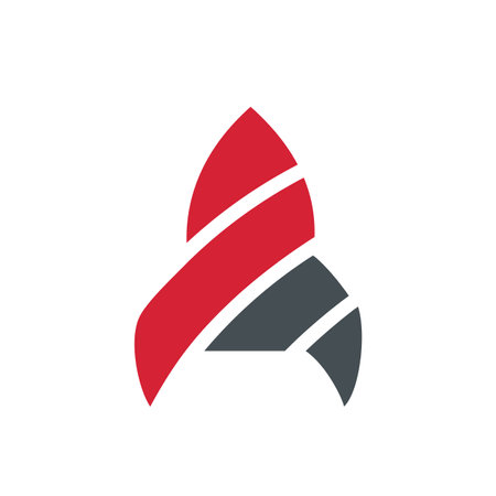 Abstract rocket logo icon design template elementsのイラスト素材