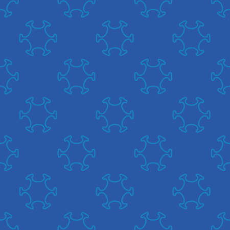 Virus seamless pattern, bacteria background vector illustrationのイラスト素材