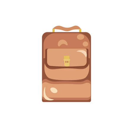 Women bag icon vector image in flat design styleのイラスト素材