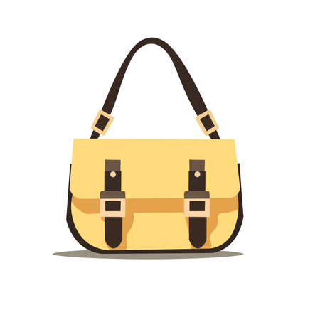 Fashion women bag accessory, flat illustration design elementのイラスト素材