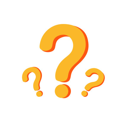 Question mark vector art, question clip art, questions clip art, clipart question mark, clipart for questions, question mark clip art, flat design vector illustration, isolated onのイラスト素材