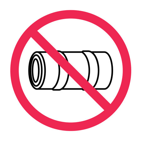 No roll up mattress sign, forbidden roll up mattress symbol, roll up bed prohibited icon, no folding mattress signのイラスト素材