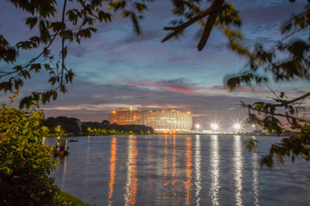 the beauty of Indonesia diverse water tourismの写真素材