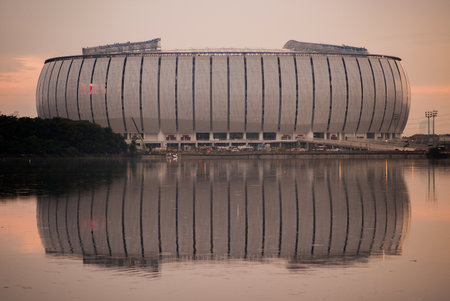 the beauty of Indonesia diverse water tourismの写真素材