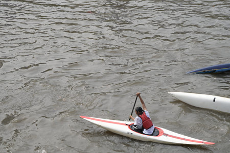 summer water active recreation so as banana boat surfing windsurfing jet skiing flyboarding isolated