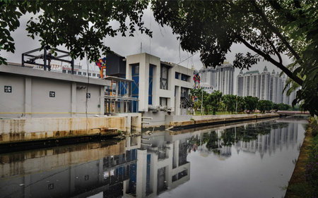 city landscapeの写真素材