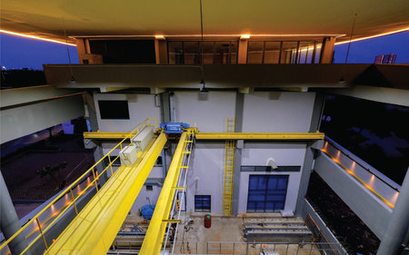 Construction of a multi-storey building, closeup of photoの写真素材