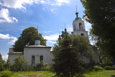 Temple in the Yaroslavlの写真素材
