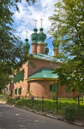 Temple in the Yaroslavlの写真素材