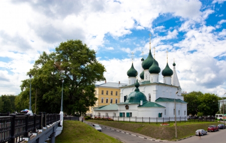 Temple in the Yaroslavlのeditorial素材