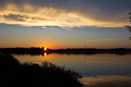 Rivers  Soga and Pertomkaの写真素材