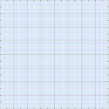 Graph paper grid background, blue color, 2d illustration, vectorのイラスト素材