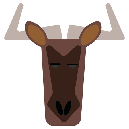 animal africa icon flatのイラスト素材