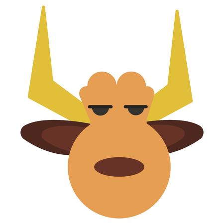 animal africa icon flatのイラスト素材