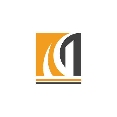 square letter G company logoのイラスト素材