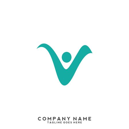 People, community, creative hub, social connection icons and logoのイラスト素材