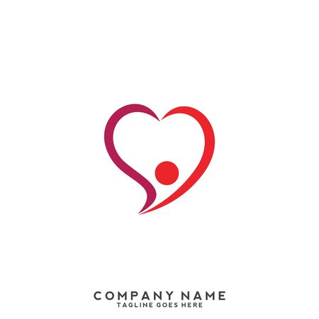 People, community, creative hub, social connection icons and logoのイラスト素材