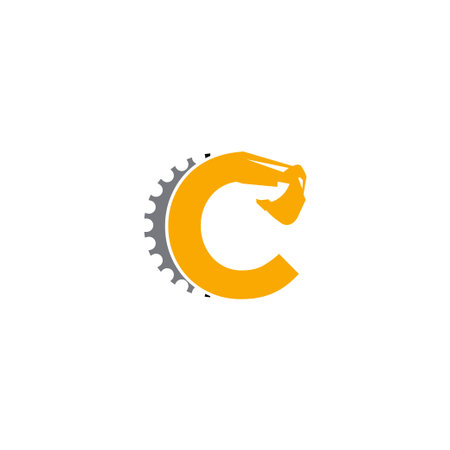 Letter C logo icon design template elementsのイラスト素材