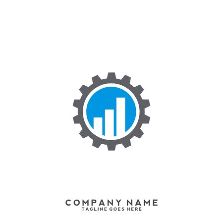 Abstract logo. Minimalistic logo design. Creative logo. Beautiful and simple element.のイラスト素材