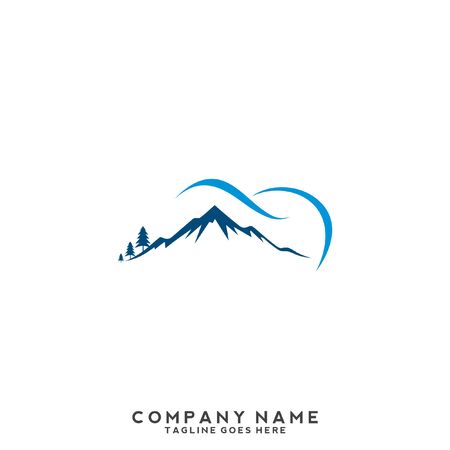 Dental Clinic Logo Tooth abstract design vector template Linear style. Dentist stomatology medical doctor Logotype concept icon.のイラスト素材