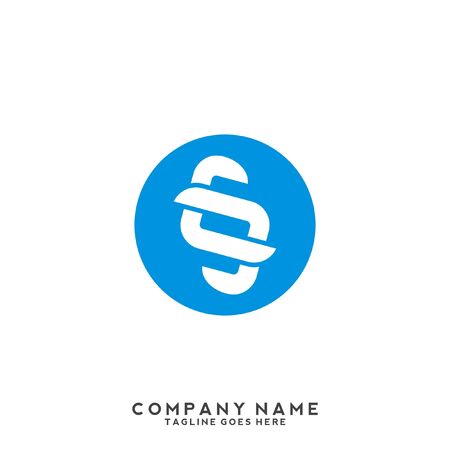 Letter S logo icon design template elementsのイラスト素材