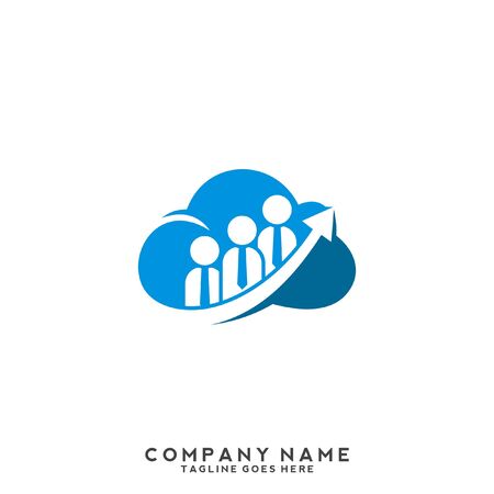Financial Advisors Logo Design Template Vector Iconのイラスト素材