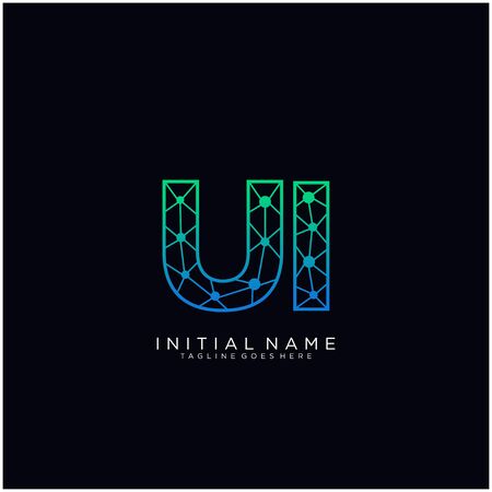 Letter Logo design vector template. Friendly funny Typeface. Colorful Alphabet collection.Type Characters Logotype symbols.のイラスト素材