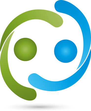 Partnership concept iconのイラスト素材