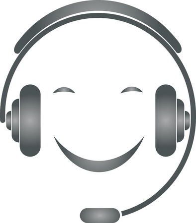 Support, Person, Smiling, Headsetのイラスト素材